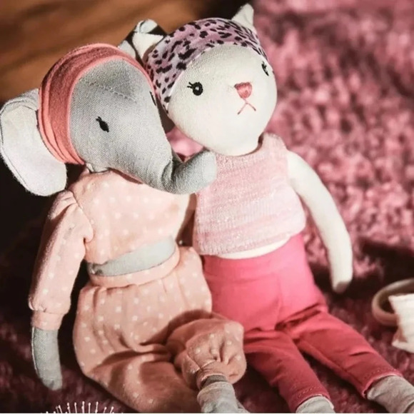 Anthropologie Cat Active Stuffed Animal - Picture 1 of 2